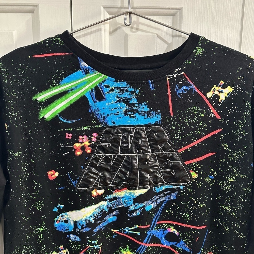 Star Wars Black Crewneck Medium - Picture 2 of 6